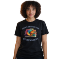 Vibrant Open-Book Graphic Tee